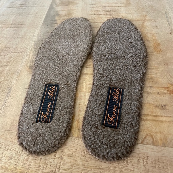 Ferro Aldo Mens Ankle High Cap Toe Fleece Lined Military Combat Boots, Brown Sz9 - Picture 6 of 7